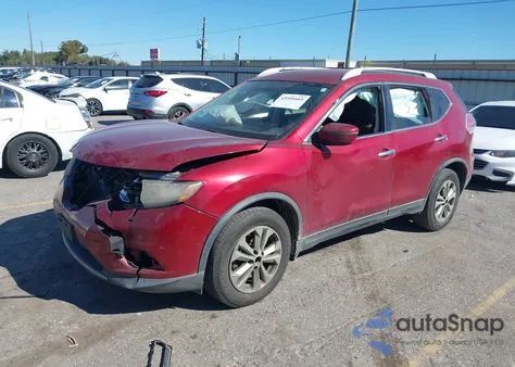 2016 Nissan Rogue Sv from USA, damaged, VIN KNMAT2MT2GP656410